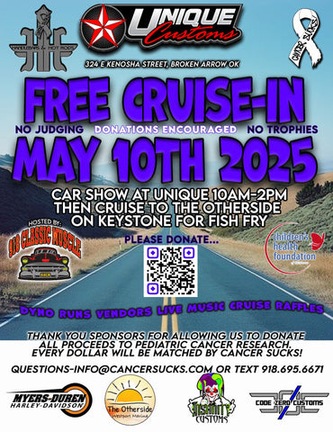 2025 CANCER SUCKS CRUISE EVENT TEE