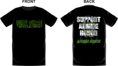 CANCER SUCKS! SUPPORT, HONOR, ADMIRE TEE