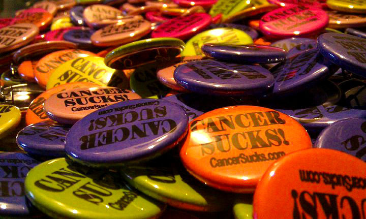 Cancer Sucks Buttons