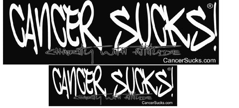 CANCER SUCKS Sticker